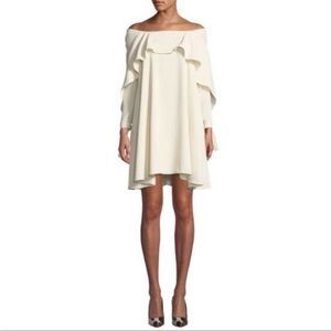 Halston Heritage Ruffled Collar Dress size XS/2